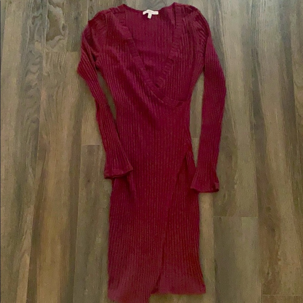 Burgundy Dress
